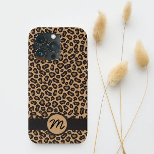 Monogram bruin leopard Pattern Case-Mate iPhone Case