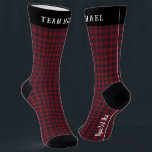 Monogram Buffalo Pset Groomsmen Socks Sokken<br><div class="desc">Als het gaat om het perfecte groomsmancadeau, is het moeilijk om een cool, leuk paar sokken te slaan. Ze zullen zeker een spatje op z'n kop zetten. Er zijn een paar plaatsen waar iemand echt creatief kan zijn zonder overboord te gaan, maar sokken zijn zo geweldig. Het coolste aan hen...</div>