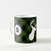 Monogram Buffalo Pset Lumberjack Elk Koffiemok (Voorkant links)