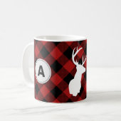 Monogram Buffalo Pset Lumberjack Elk Koffiemok (Voorkant links)