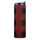 Monogram buffelvlek thermosbeker (Gedraaid links)