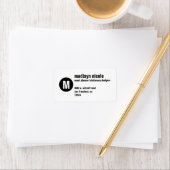 MONOGRAM BUSINESS LABEL (Insitu)