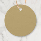 Monogram Business Logo Bedankjes Labels (Achterkant)