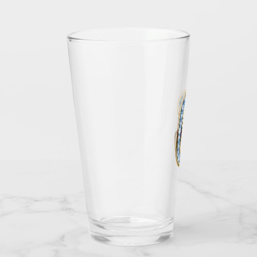 Monogram C - 16 oz glas (Rechts)