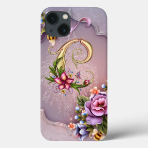 Monogram C iPad-aircase iPhone 13 Hoesje