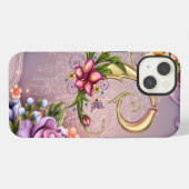 Monogram C iPad-aircase iPhone Hoesje (Achterkant horizontaal)