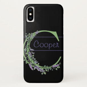 Monogram C lavendel Eucalyptus Case-Mate iPhone Case
