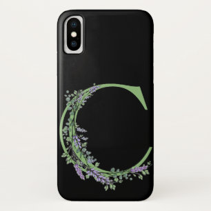 Monogram C lavendel Eucalyptus Case-Mate iPhone Case