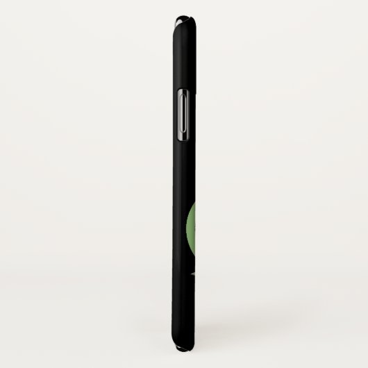 Monogram C lavendel Eucalyptus Case-Mate iPhone Case (Achterkant / rechts)