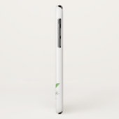 Monogram C lavendel Eucalyptus Case-Mate iPhone Case (Achterkant/links)