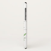 Monogram C lavendel Eucalyptus Case-Mate iPhone Case (Achterkant/links)