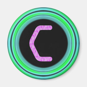 Monogram "C" Magneet