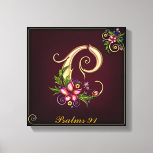 Monogram C Premium gewatteerd Canvas (gloss) Afdruk