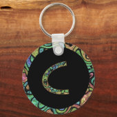 Monogram C Sleutelhanger (Voorkant)