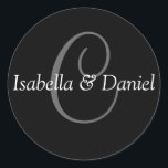 Monogram C Wedding Seal Sticker<br><div class="desc">Monogram Gifts heeft een enorme selectie aanpasbare USPS-postzegels,  envelopzegelstickers,  wenskaarten,  overhemden,  petten,  knoppen,  magneten en nog veel meer. Deze monogrammen zijn geweldig voor het mailen van trouwuitnodigingen,  uitnodigingen van de Partij van het Jubileum,  graduatieaankondigingen,  en feestelijkheden voor de verjaardag om er slechts een paar te noemen.</div>