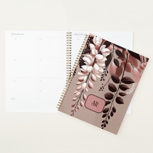 Monogram Cacao Roos Wisteria Harmony Planner (Display)