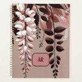 Monogram Cacao Roos Wisteria Harmony Planner (Voorkant)