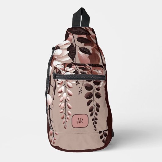 Monogram Cacao Roos Wisteria Harmony Sling Bag (Voorkant)