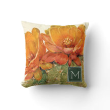 Monogram | Cactus Oranje bloesems