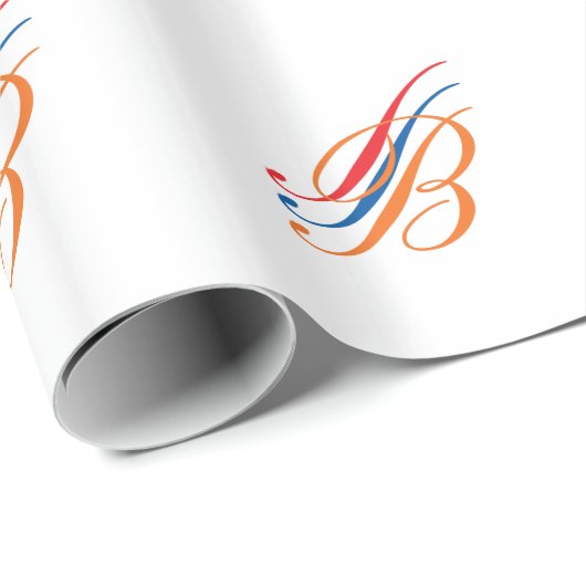 monogram cadeaupapier (Rol Hoek)