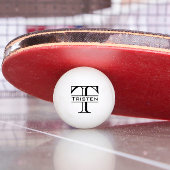 Monogram Cadeaus Pingpongbal