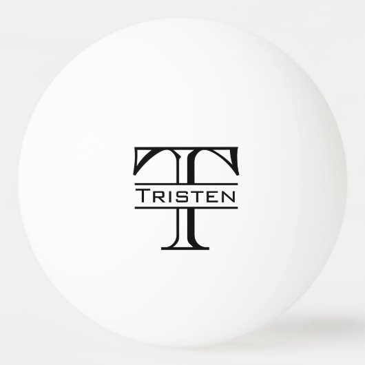 Monogram Cadeaus Pingpongbal (Voorkant)