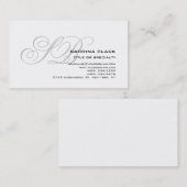 Monogram Calligrafie Consultant Visitekaartje (Voorkant / Achterkant)