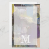 Monogram | Calm Interlude Briefpapier (Voorkant / Achterkant)