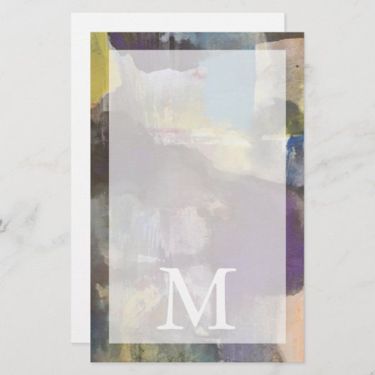 Monogram | Calm Interlude Briefpapier (Voorkant / Achterkant)
