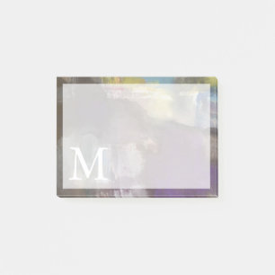 Monogram   Calm Interlude Post-it® Notes