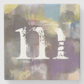 Monogram | Calm Interlude Stenen Onderzetter (Voorkant)