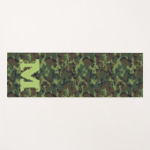 Monogram camouflage leger veteraan yogamat (Voorkant (horizontaal))