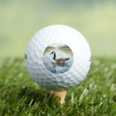 Monogram Canada Gans Vogel Natuur Dier Golfballen (Insitu Shirt)