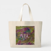 Monogram Canvas tas met kleurrijk ontwerp (Achterkant)
