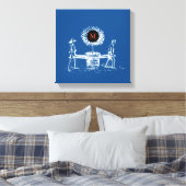 Monogram Canvas van de Boom van de Boom (Insitu (Slaapkamer))