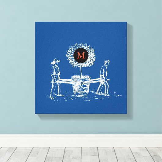  Monogram Canvas van de Boom van de Boom (Insitu (Houten vloer))