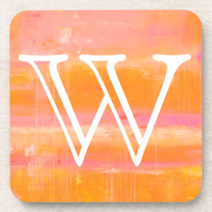 Monogram   Caraïbisch luchtruim Drankjes Onderzetter