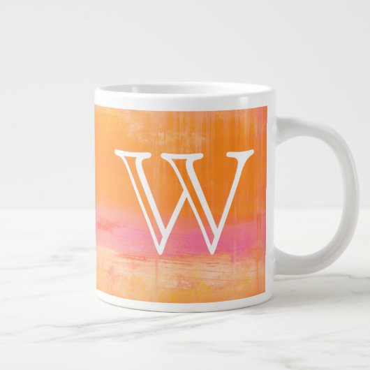 Monogram | Caraïbisch luchtruim Grote Koffiekop (Rechts)