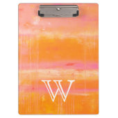 Monogram | Caraïbisch luchtruim Klembord (Voorkant)