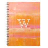 Monogram | Caraïbisch luchtruim Notitieboek (Voorkant)