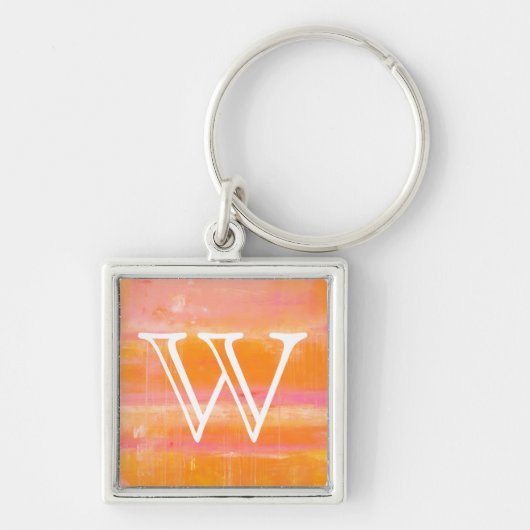 Monogram | Caraïbisch luchtruim Sleutelhanger (Voorkant)