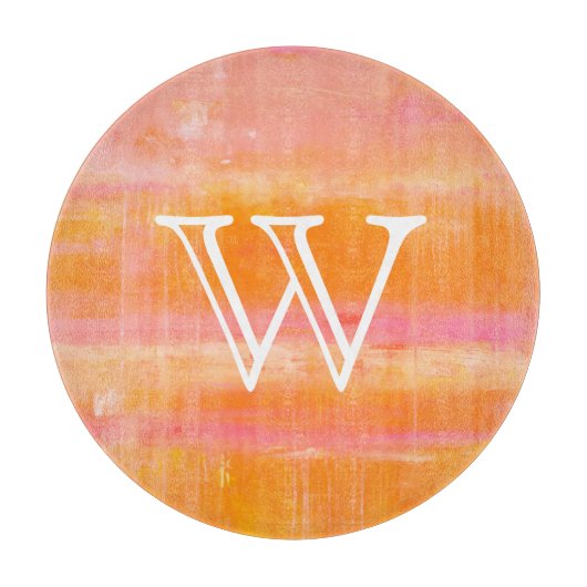 Monogram | Caraïbisch luchtruim Snijplank (Voorkant)