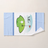 Monogram Cartoon Golf Bathroom Handdoek (Handdoek)