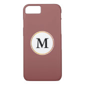 monogram Case-Mate iPhone case (Achterkant)