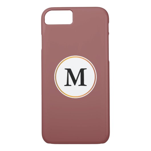 monogram Case-Mate iPhone case (Achterkant)