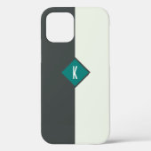 Monogram Case-Mate iPhone Case (Achterkant)