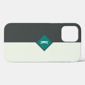 Monogram Case-Mate iPhone Case (Achterkant (horizontaal))