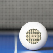 Monogram Casino Black Diamond Ping Pong Bal Pingpongbal (Net)