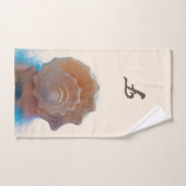 Monogram Casual Beach Zee Shell Bad Handdoek (Handdoek)