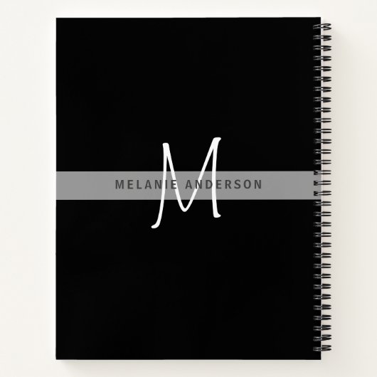 Monogram CAT-boetes voor Notitieboeken in het kade (Achterkant)